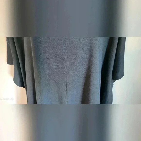 GAP Fit Hooded Oversize Poncho, navy blue, size small - Picture 9 of 13